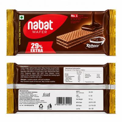 Nabati Wafer Cocoa Cream Biscuits – 62g |